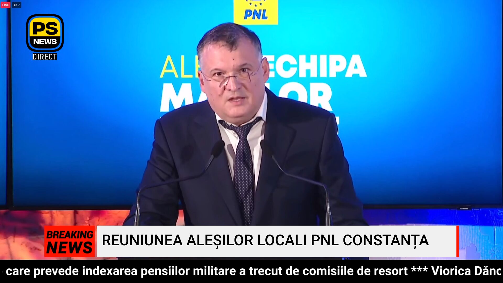 PS News TV | Reuniunea aleșilor locali PNL Constanța