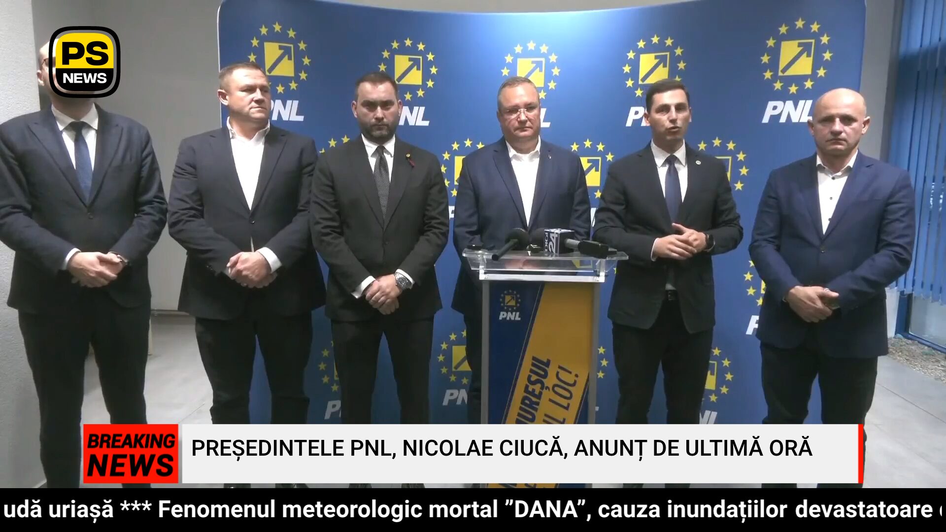 PS News TV | Președintele PNL, Nicoale Ciucă, anunț de ultimă oră