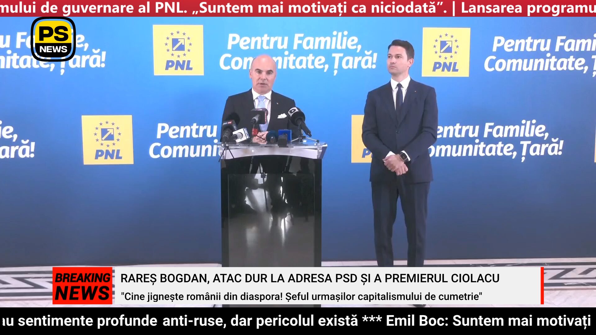 PS News TV | PNL | Anunț de ultimă oră după lansarea programului de guvernare