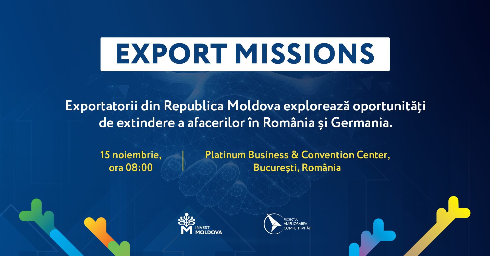 Exportatorii din R.Moldova își prezintă oferta la București în cadrul programului „Export Missions”