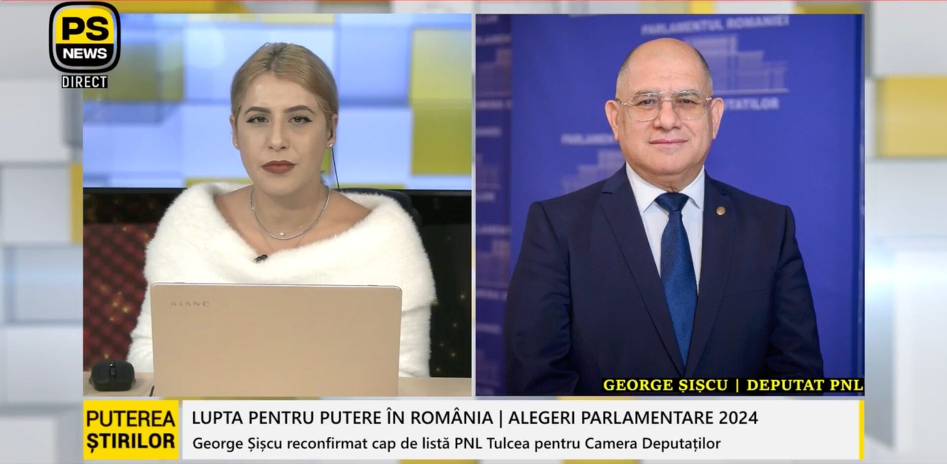 George Șiscu, invitat Puterea Știrilor 18.11