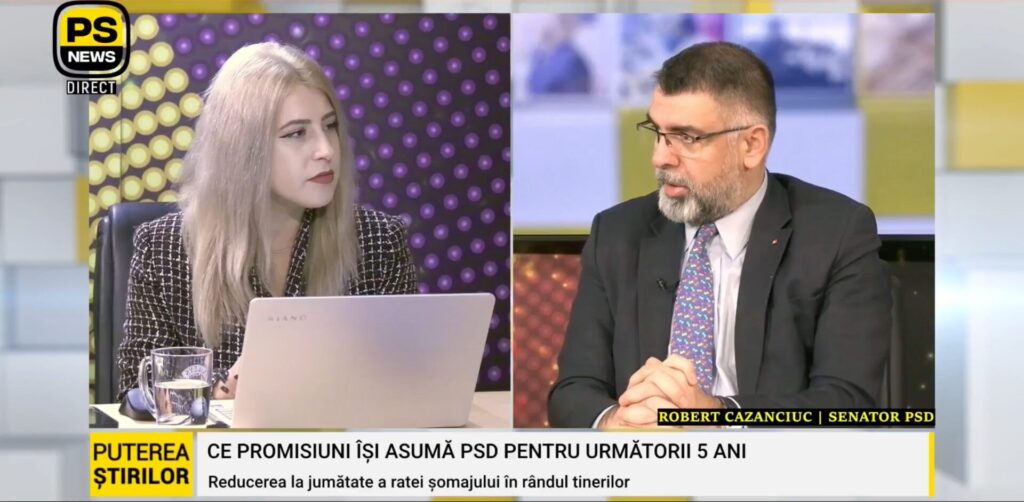 Robert Cazanciuc, invitat Puterea Știrilor 7.11