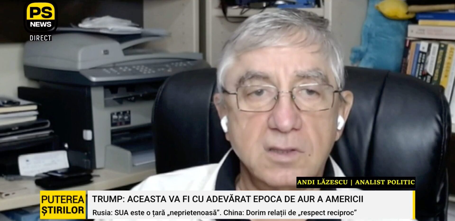 Andi Lăzescu, invitat Puterea Știrilor 6.11