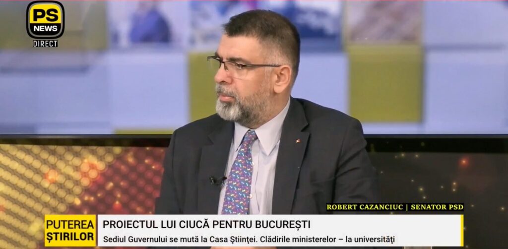 Robert Cazanciuc, invitat Puterea Știrilor 7.11