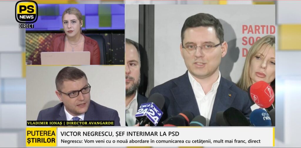 Vladimir Ionaș, invitat Puterea Știrilor 26.11