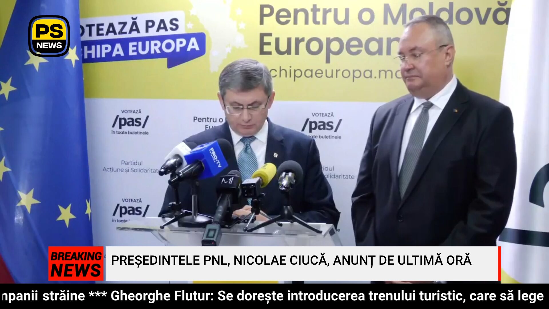 PS News TV | Președintele PNL, Nicolae Ciucă, anunț de ultimă oră