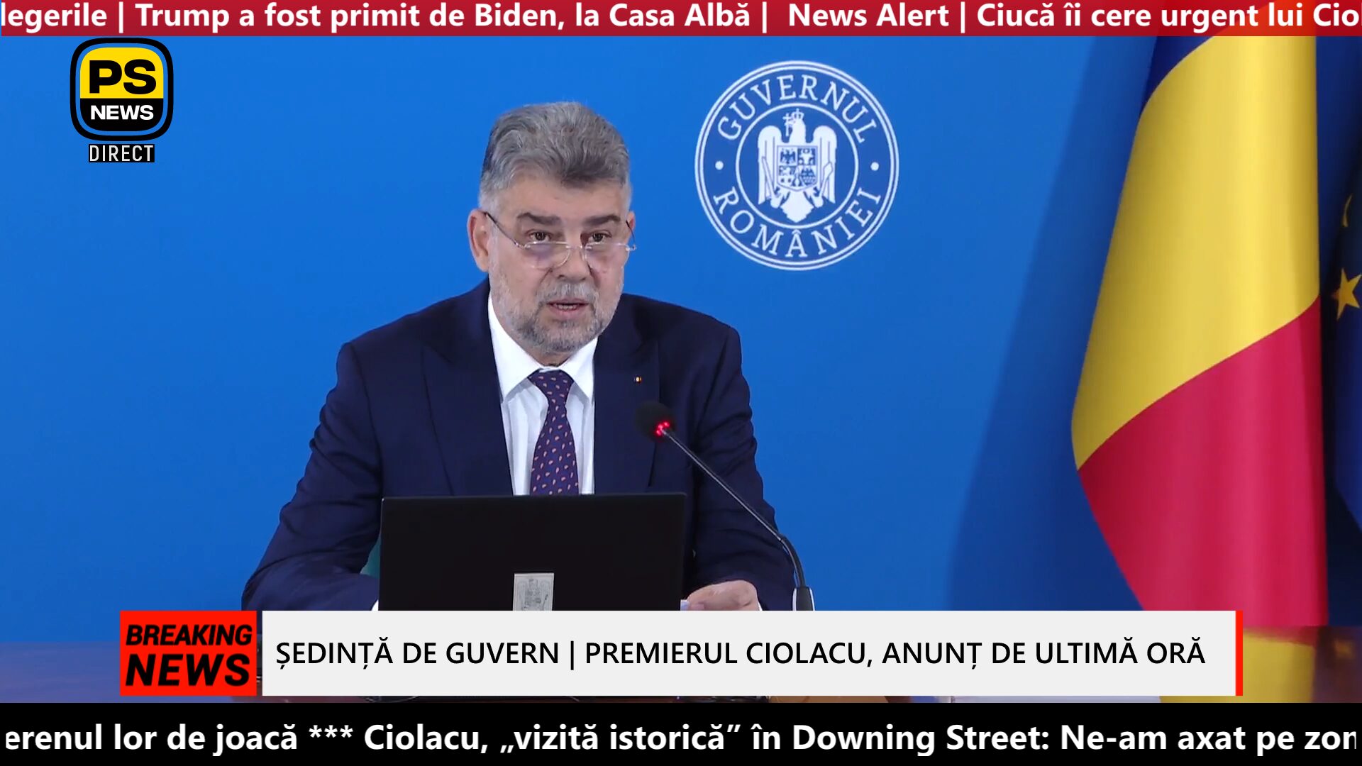 PS News TV | Ședință de guvern | Premierul Ciolacu, anunț de ultimă oră