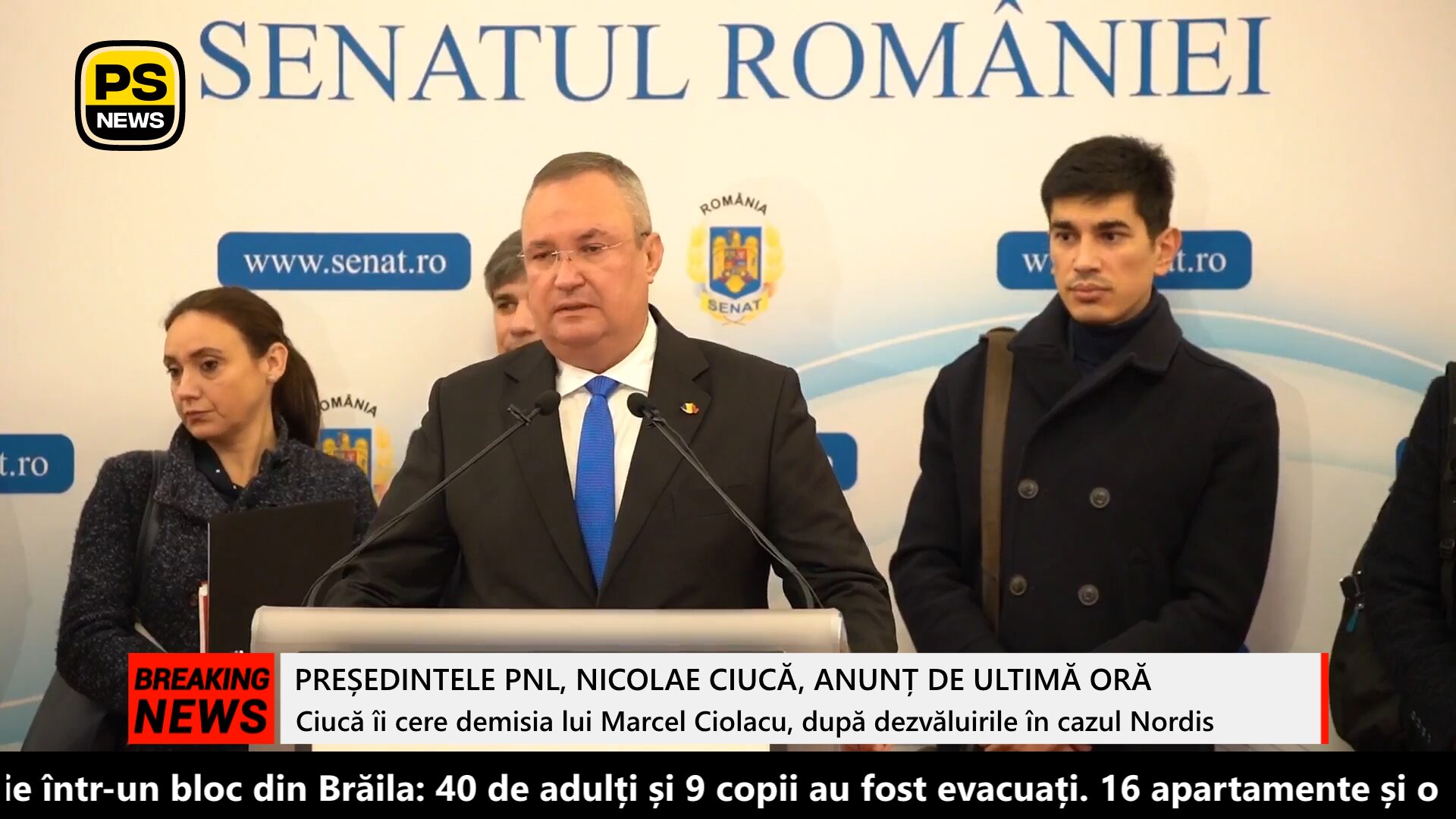 PS News TV | Președintele PNL, Nicolae Ciucă, anunț de ultimă oră