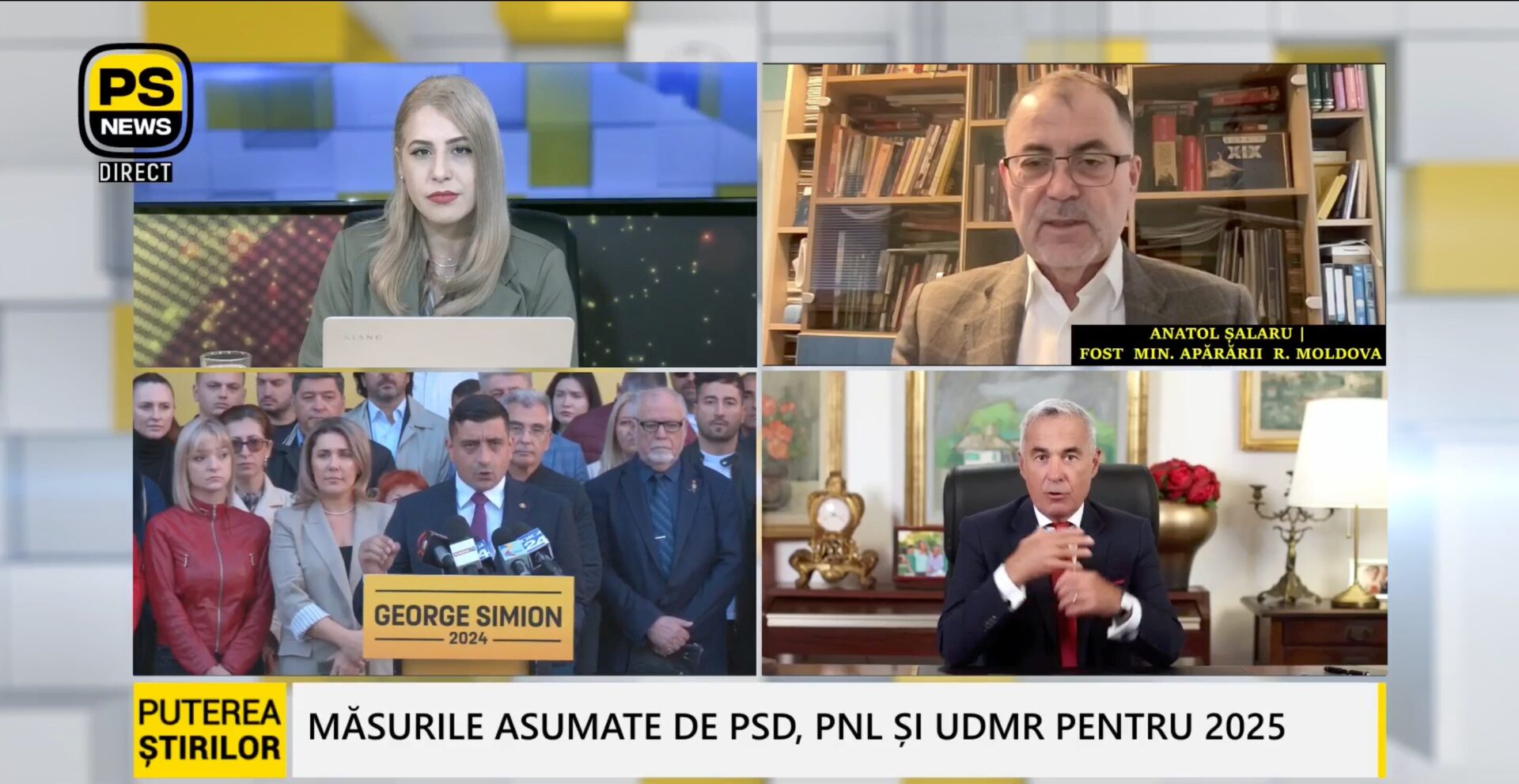 VIDEO Anatol Șalaru: Cu un singur glonț, la prezidențiale, Rusia a împușcat trei iepuri: România, R. Moldova, Ucraina