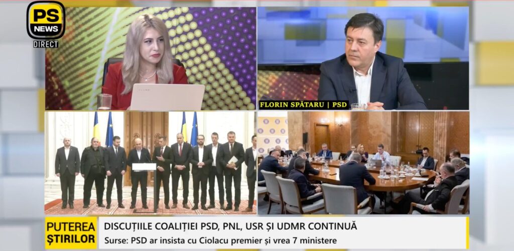 Florin Spătaru, invitat Puterea Știrilor 12.12