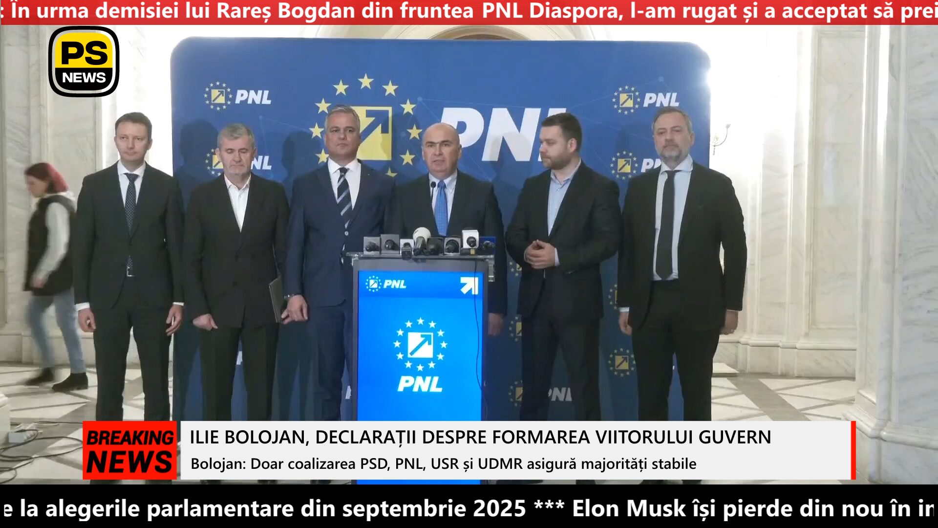 PS News TV | Președintele PNL, Ilie Bolojan, anunț de ultimă oră