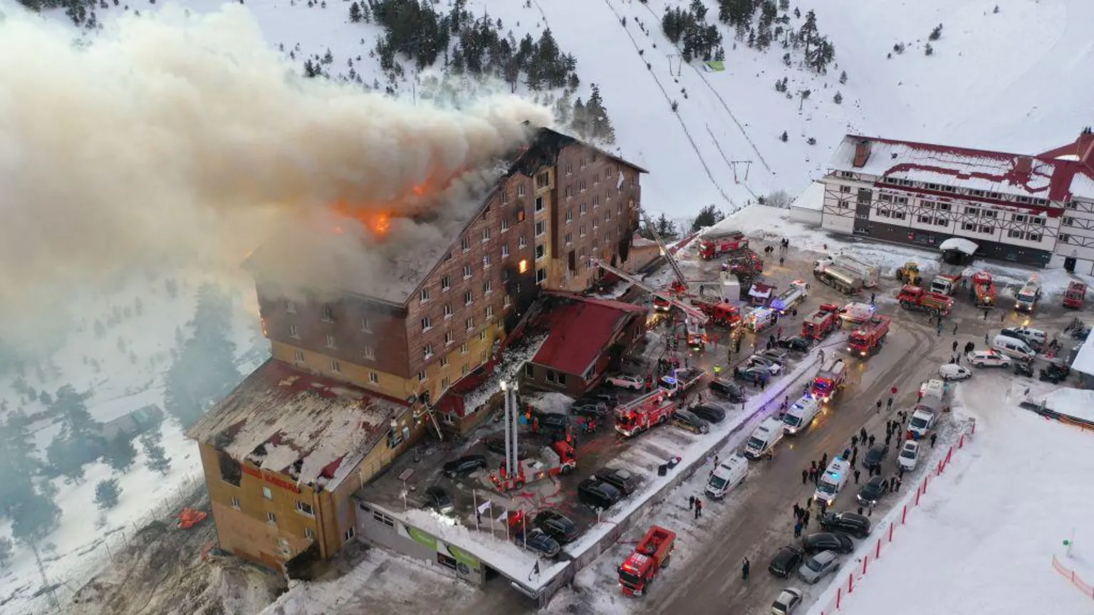 Incendiu Turcia Grand Kartal Hotel