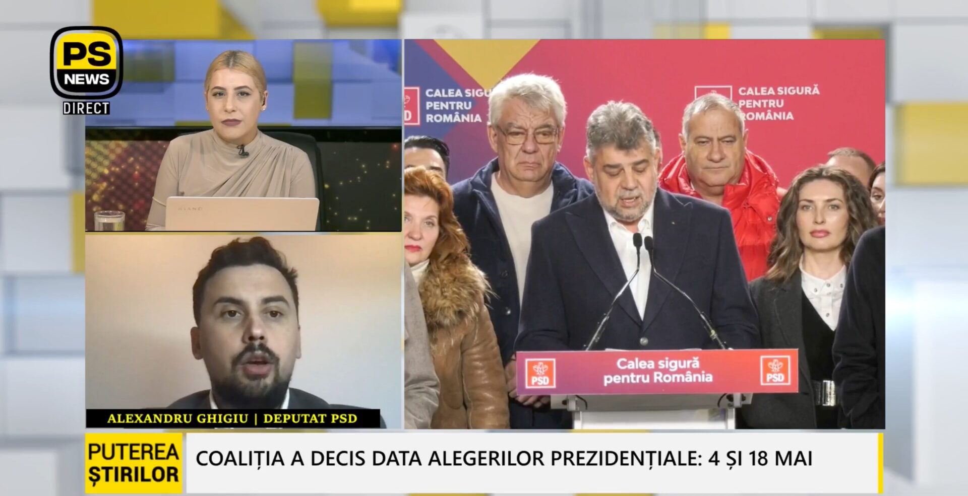 Alexandru Ghigiu, invitat Puterea Știrilor 9.01