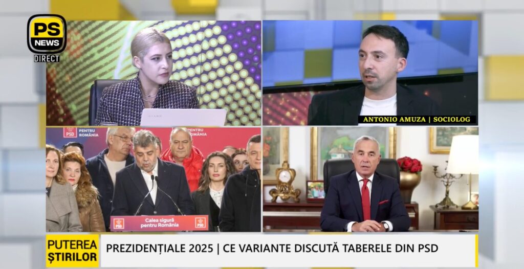 Antonio Amuza, invitat Puterea Știrilor 8.01