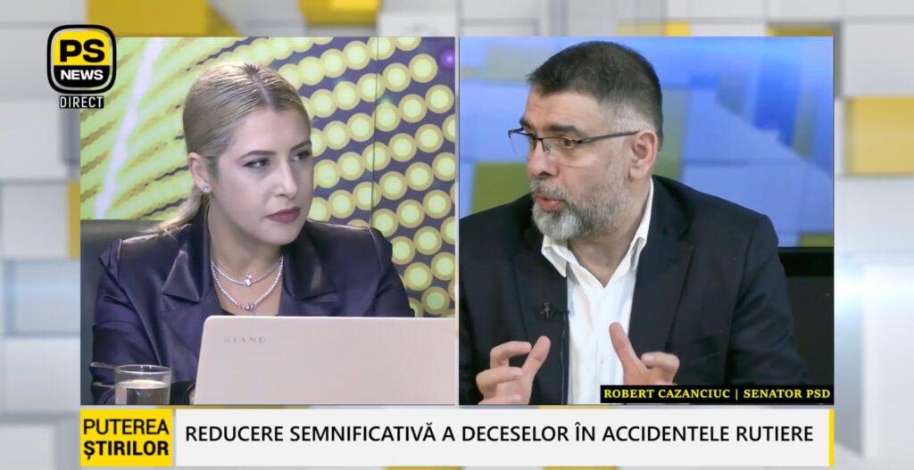 Robert Cazanciuc, invitat Puterea Știrilor 22.01