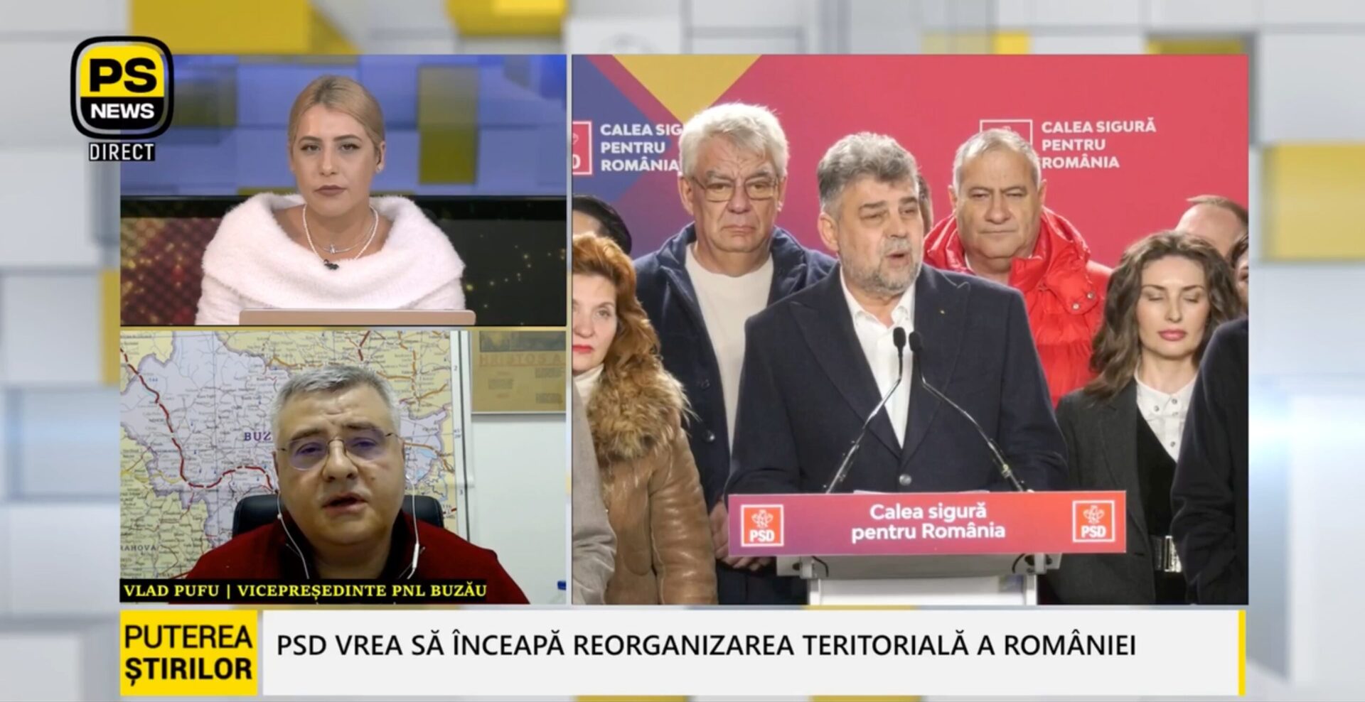 Vlad Pufu, invitat Puterea Știrilor 13.01