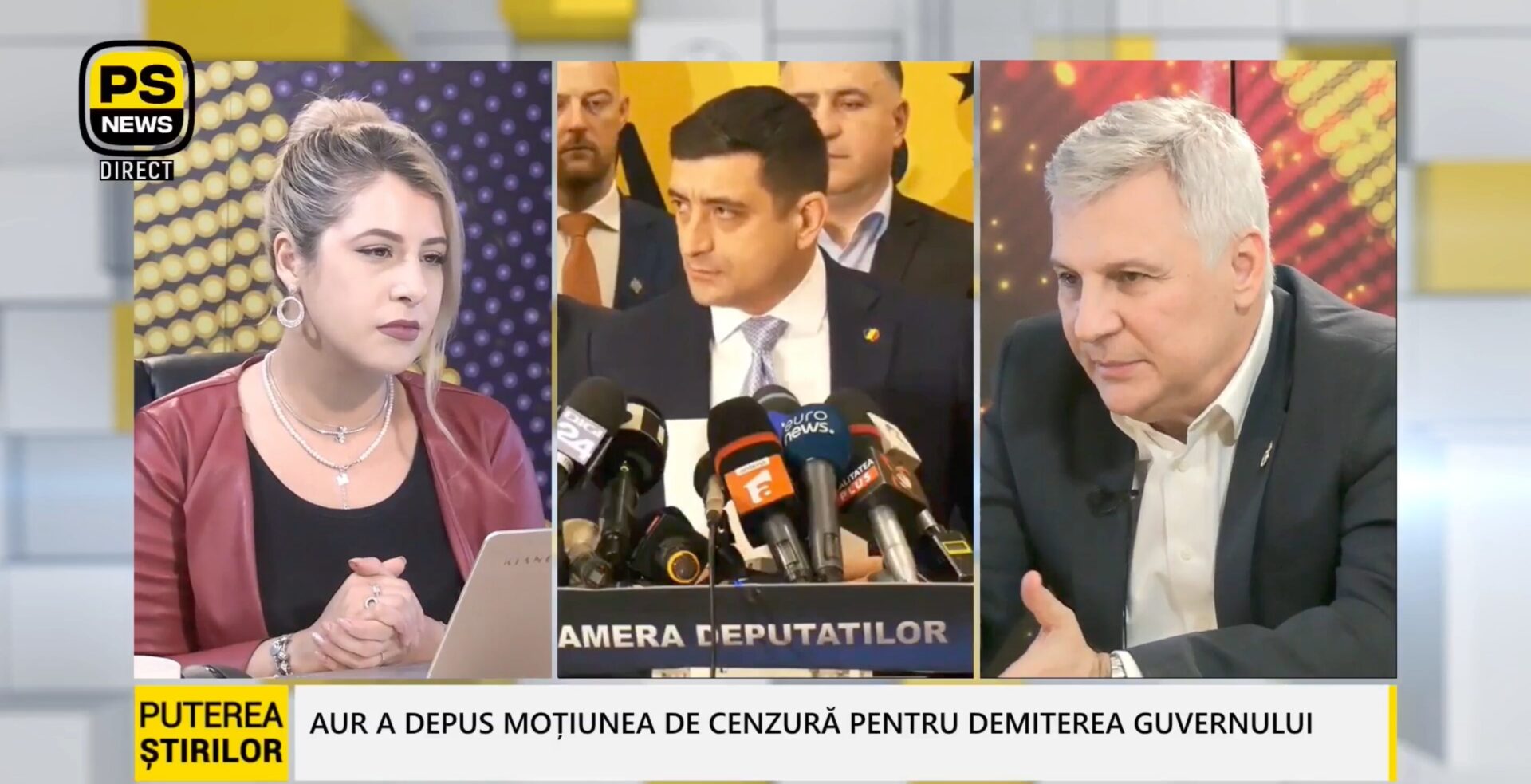 Daniel Zamfir, invitat Puterea Știrilor 25.02