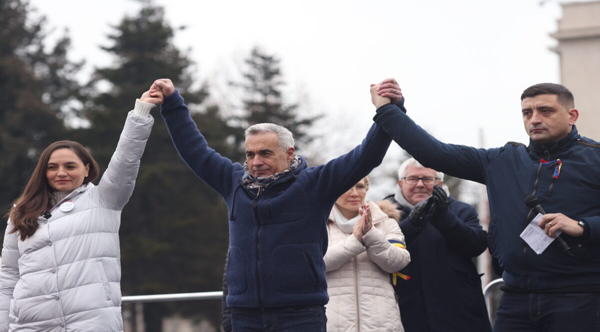 Anamaria Gavrilă, Călin Georgescu și George Simion