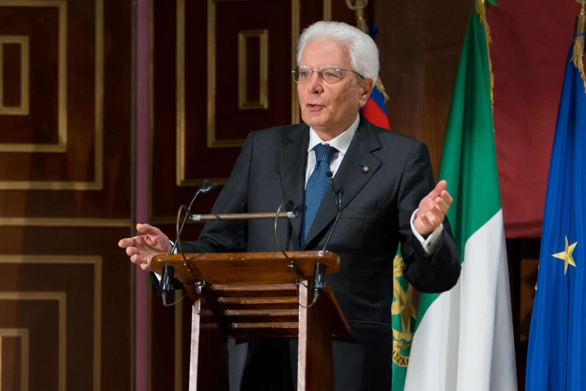 Președintele Italiei, Sergio Mattarella