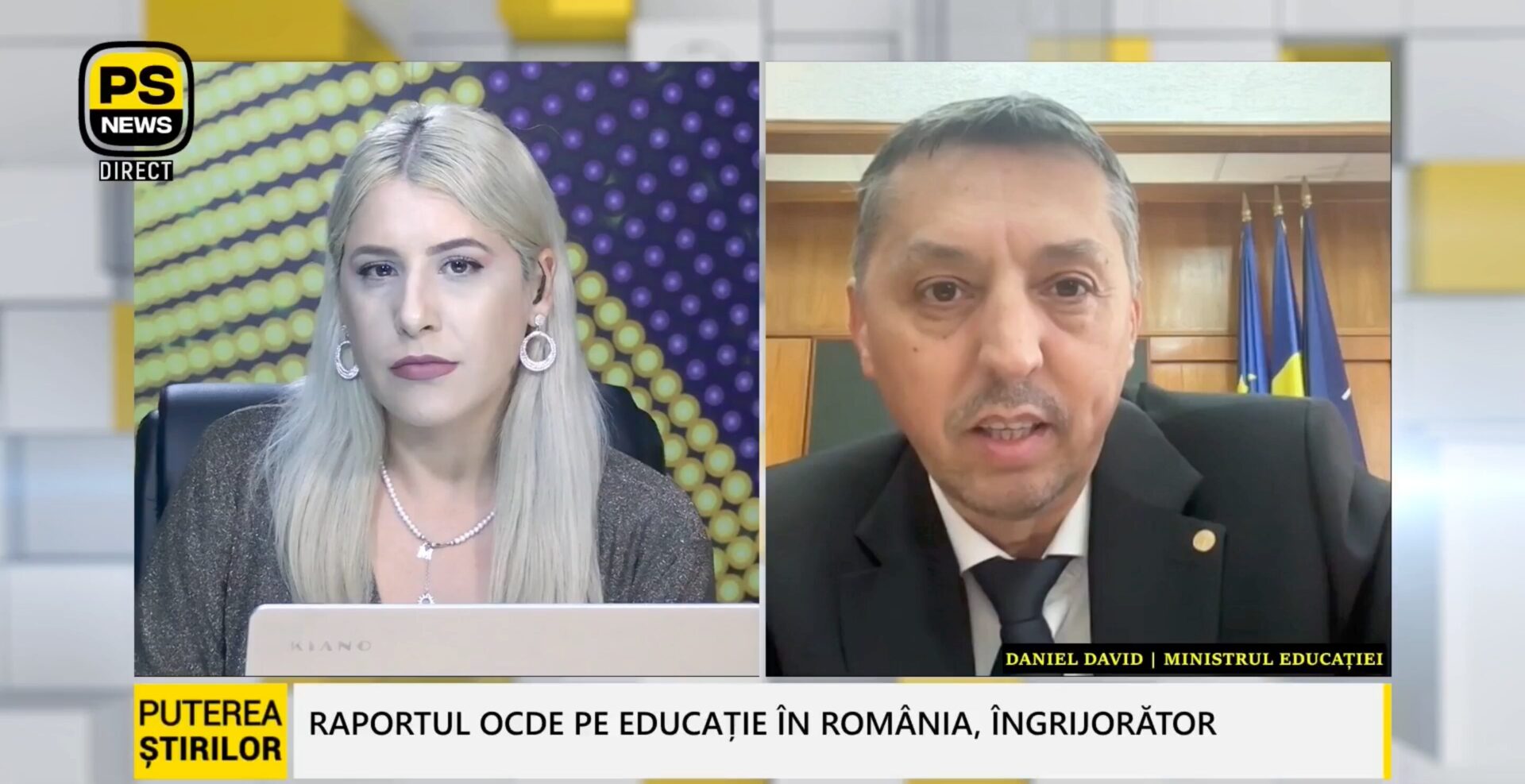 Daniel David, invitat Puterea Știrilor 28.05