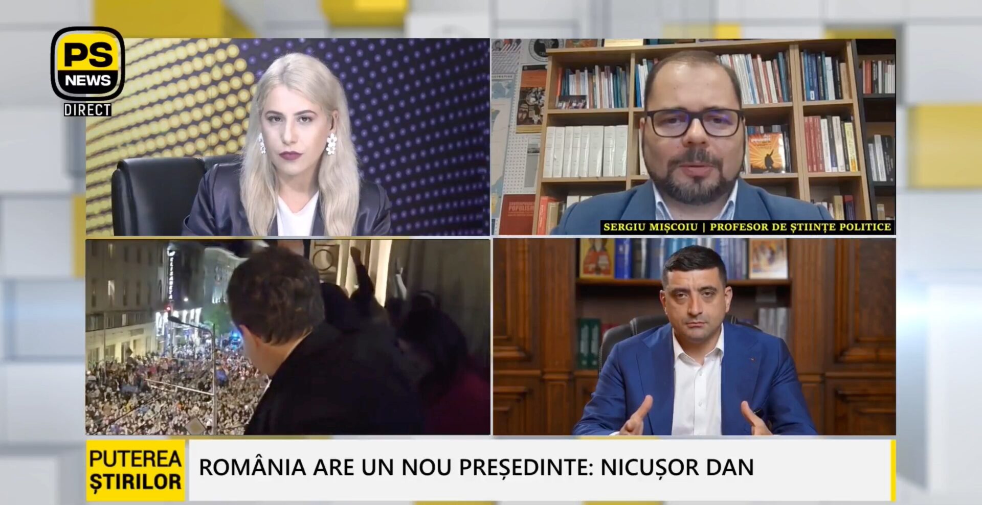 Sergiu Mișcoiu, invitat Puterea Știrilor 19.05