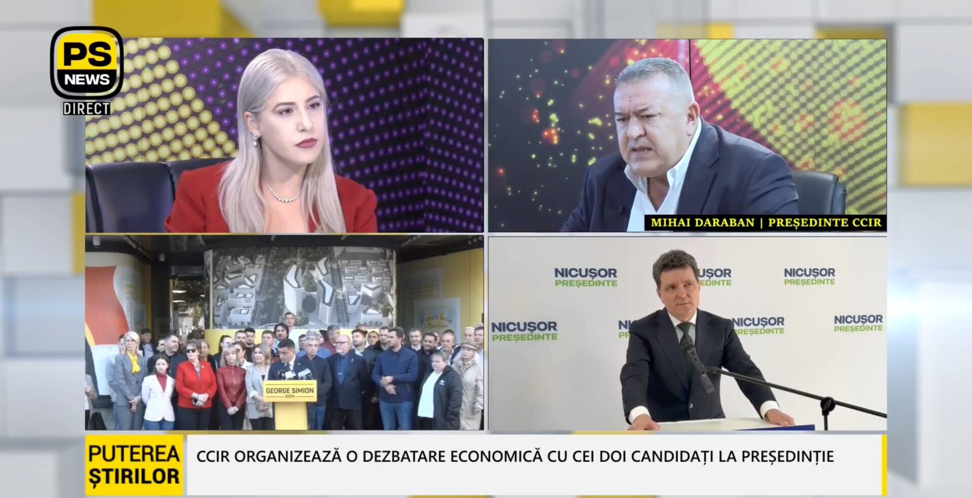 Mihai Daraban, invitat Puterea Știrilor 12.05