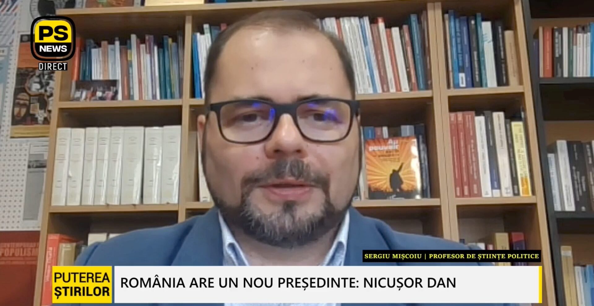 Sergiu Mișcoiu, invitat Puterea Știrilor 19.05