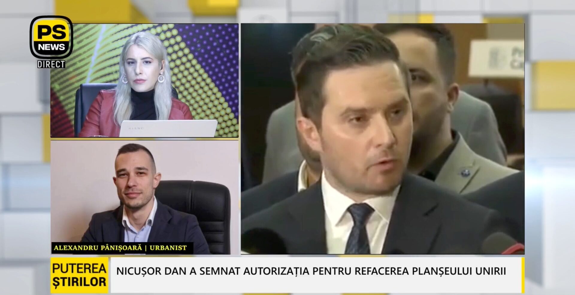 Alexandru Pânișoară, invitat Puterea Știrilor 26.05