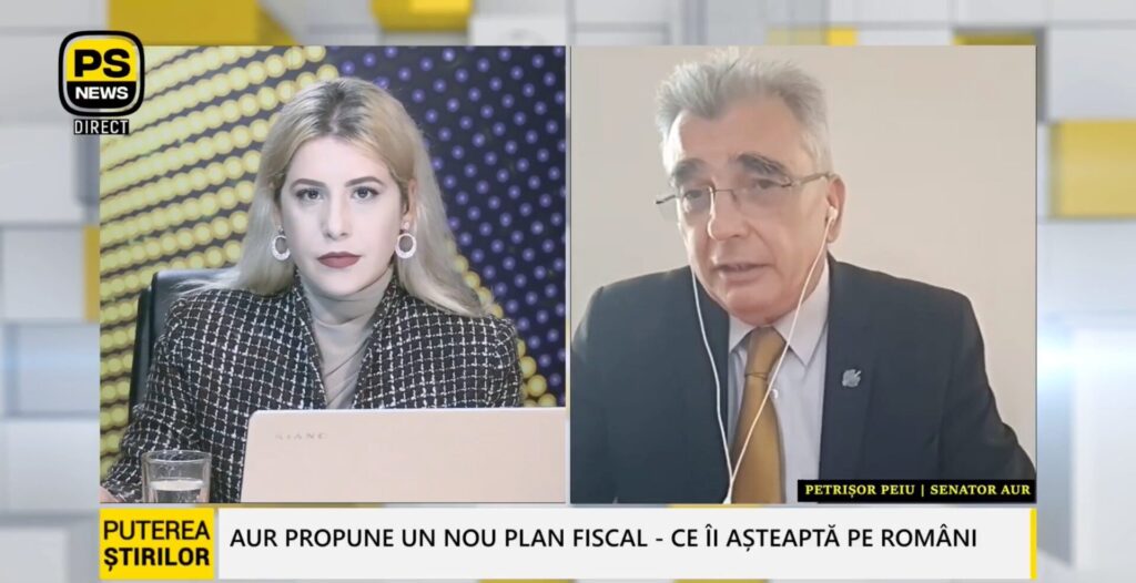 Petrișor Peiu, invitat Puterea Știrilor 8.05