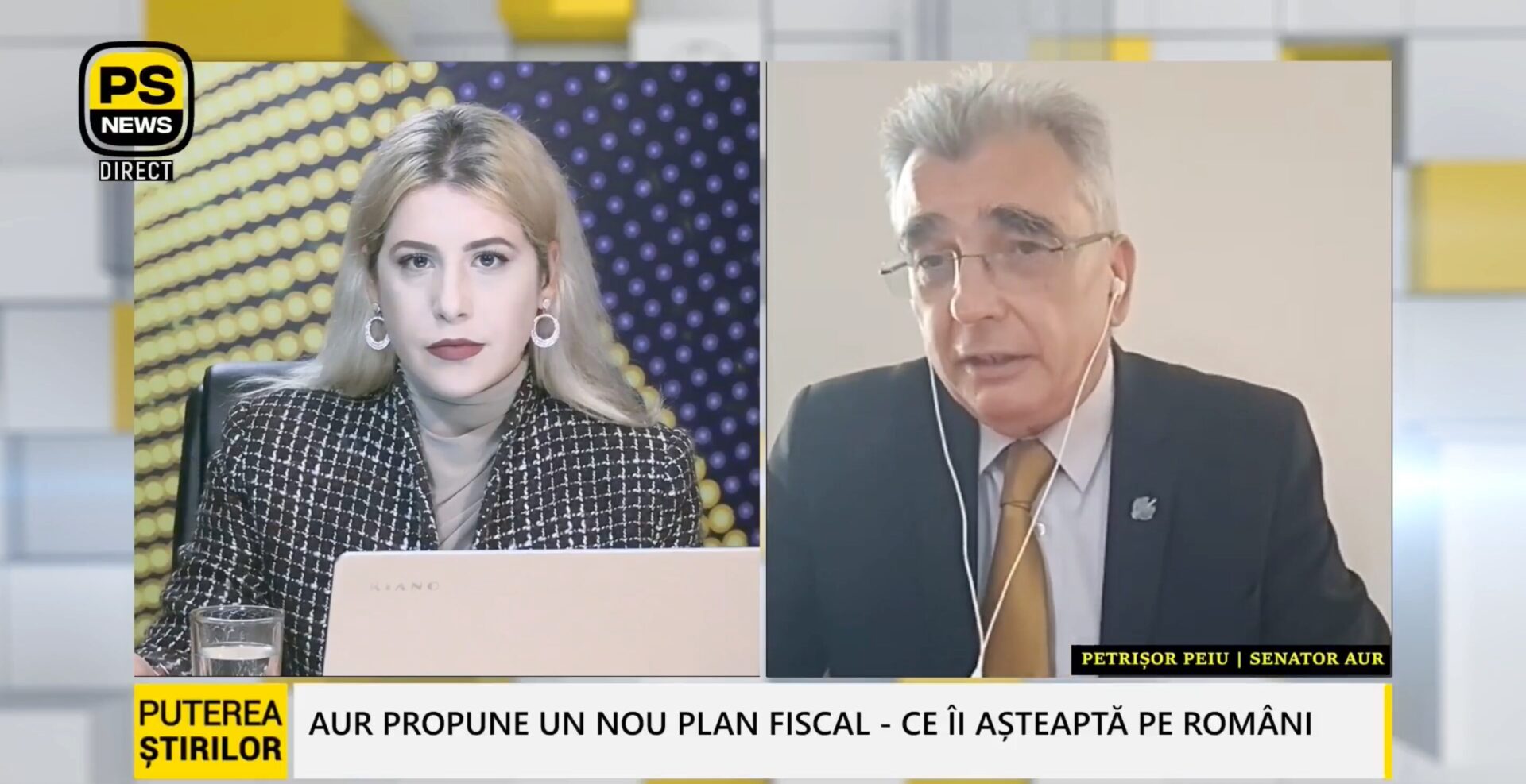 Petrișor Peiu, invitat Puterea Știrilor 8.05