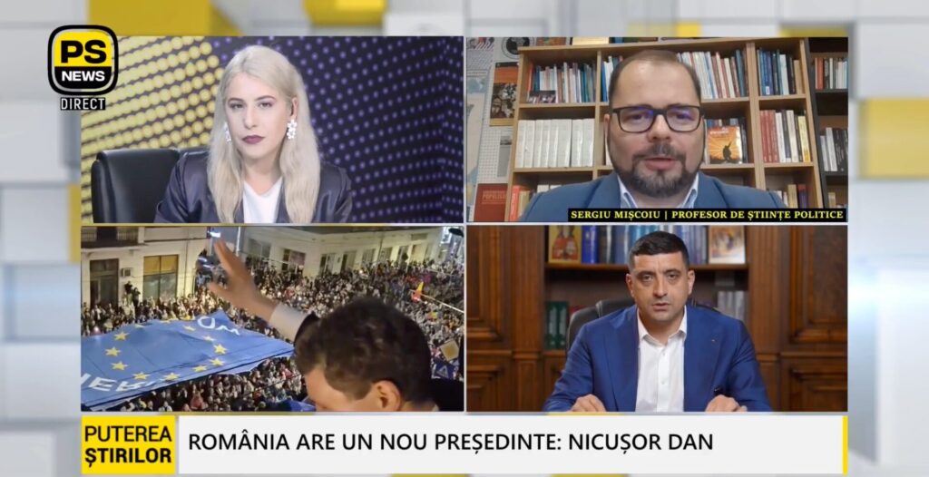Sergiu Mișcoiu, invitat Puterea Știrilor 19.05