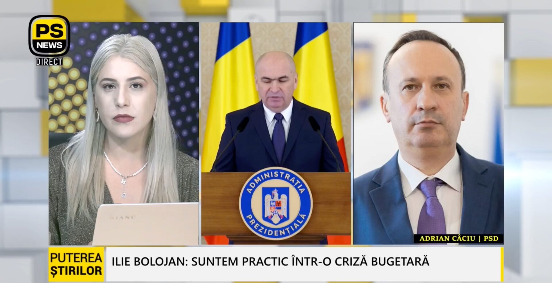 Adrian Câciu, invitat Puterea Știrilor 14.05