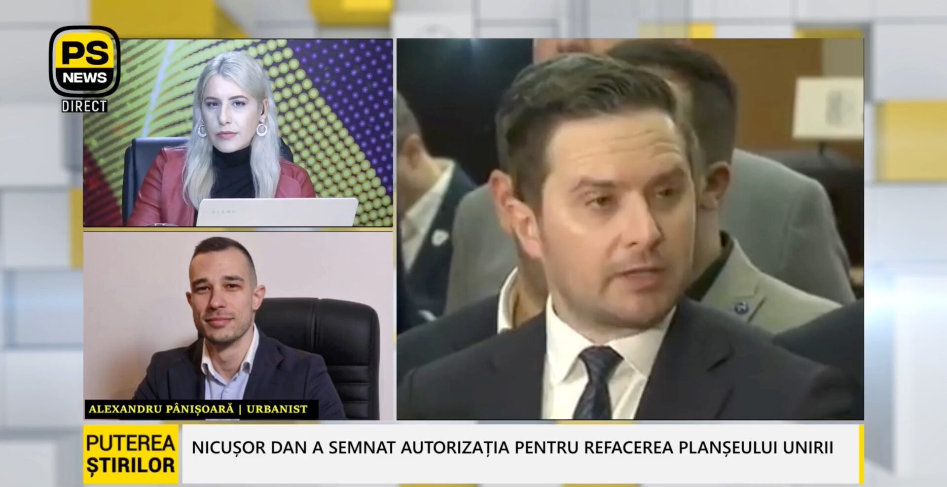 Alexandru Pânișoară, invitat Puterea Știrilor 26.05