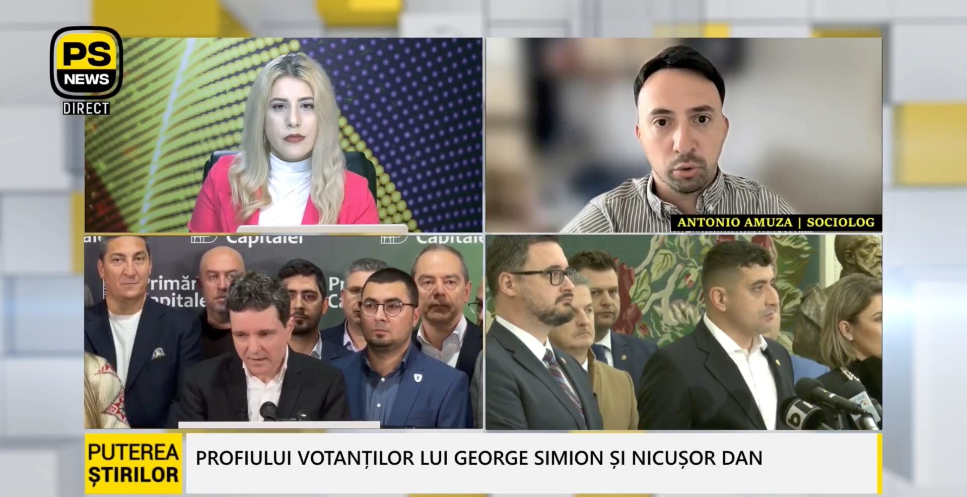 Antonio Amuza, invitat Puterea Știrilor 6.05