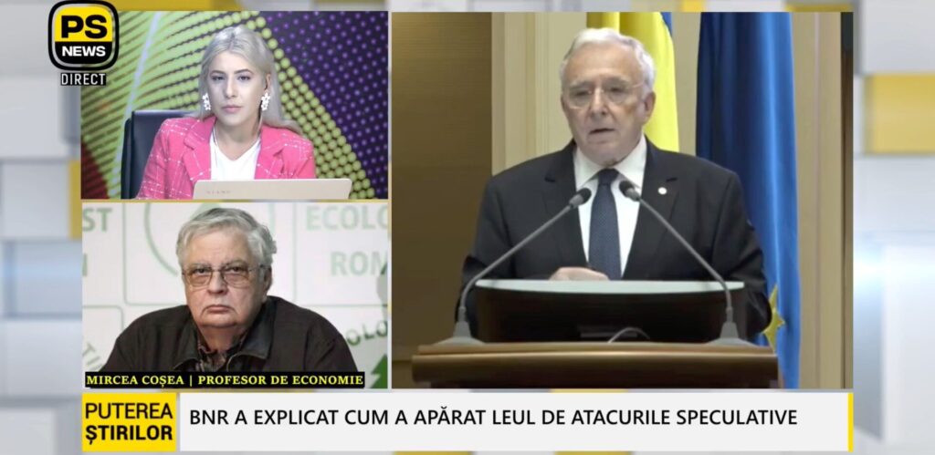 Mircea Coșea, invitat Puterea Știrilor 21.05