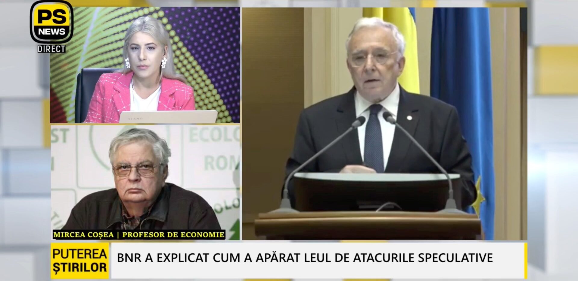 Mircea Coșea, invitat Puterea Știrilor 21.05