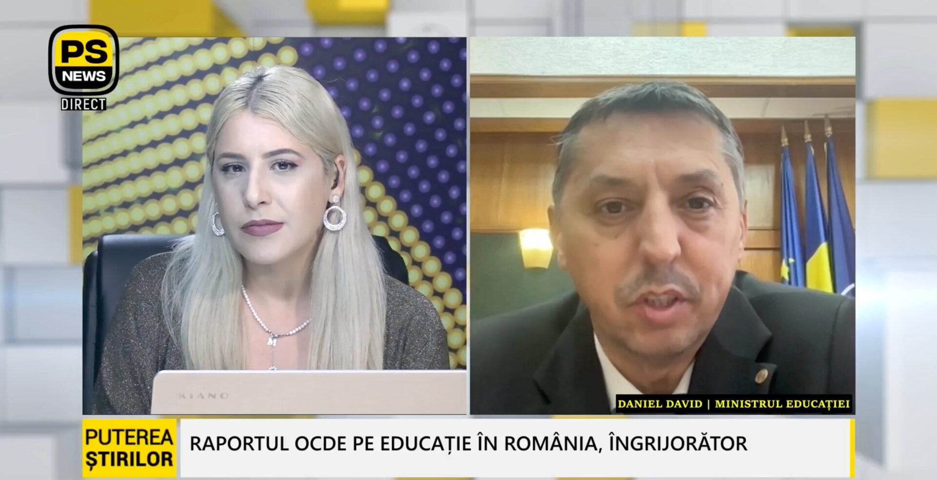 Daniel David, invitat Puterea Știrilor 28.05
