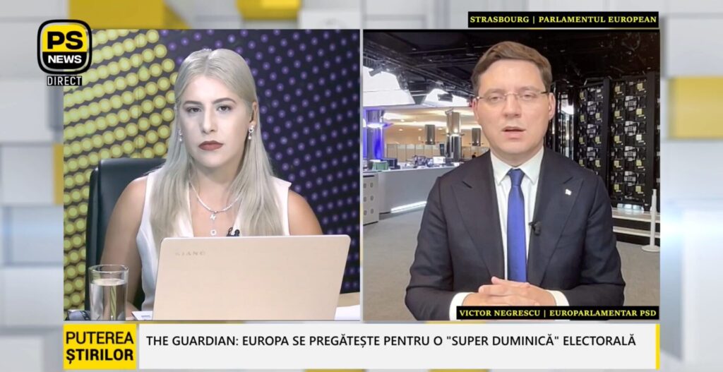 Victor Negrescu, invitat Puterea Știrilor 15.05