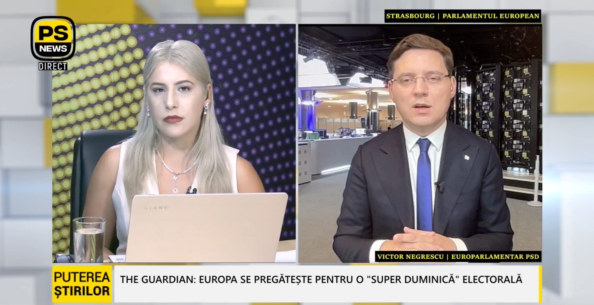 Victor Negrescu, invitat Puterea Știrilor 15.05