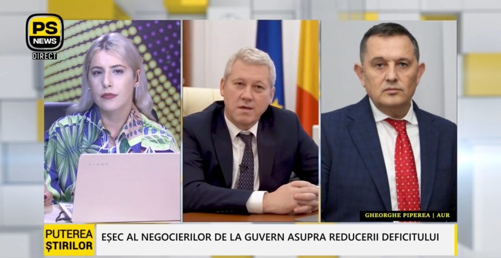 Gheorghe Piperea, invitat Puterea Știrilor 12.06