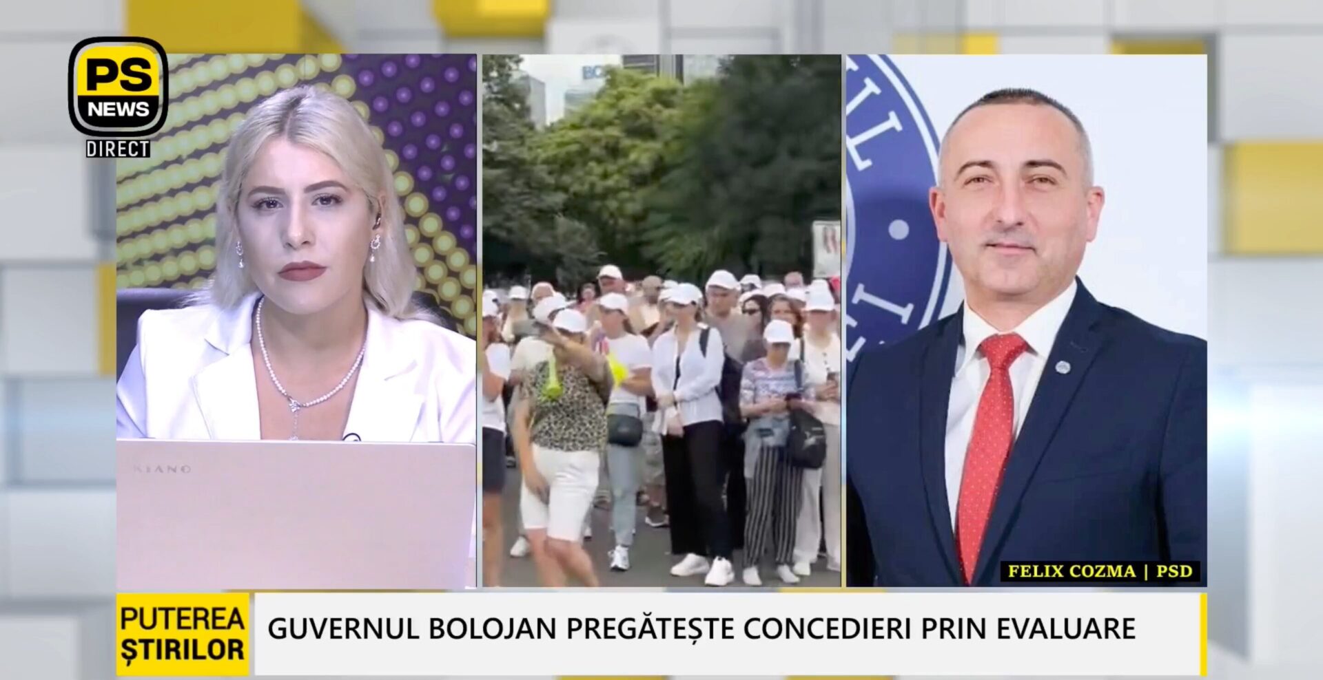 Felix Cozma, invitat Puterea Știrilor 16.07