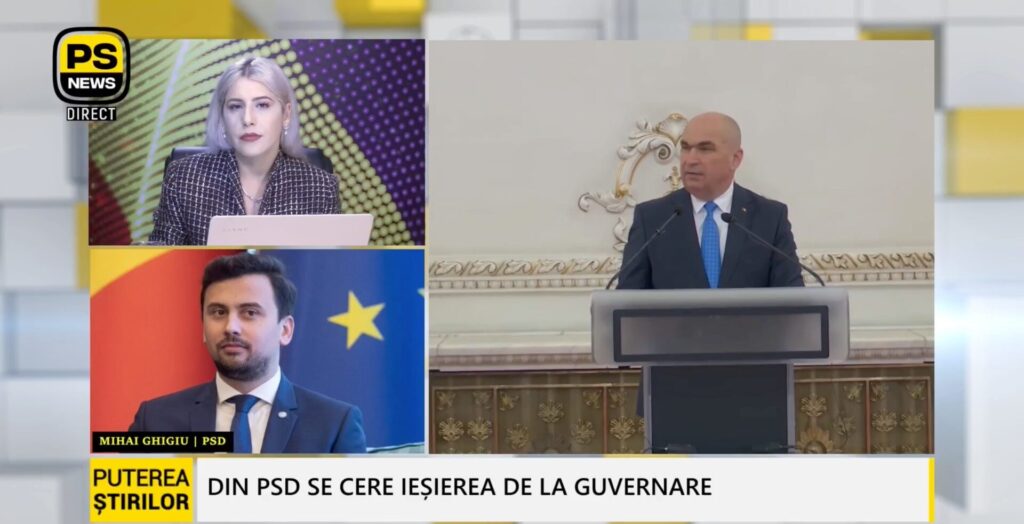 Mihai Ghigiu, invitat Puterea Știrilor 21.07