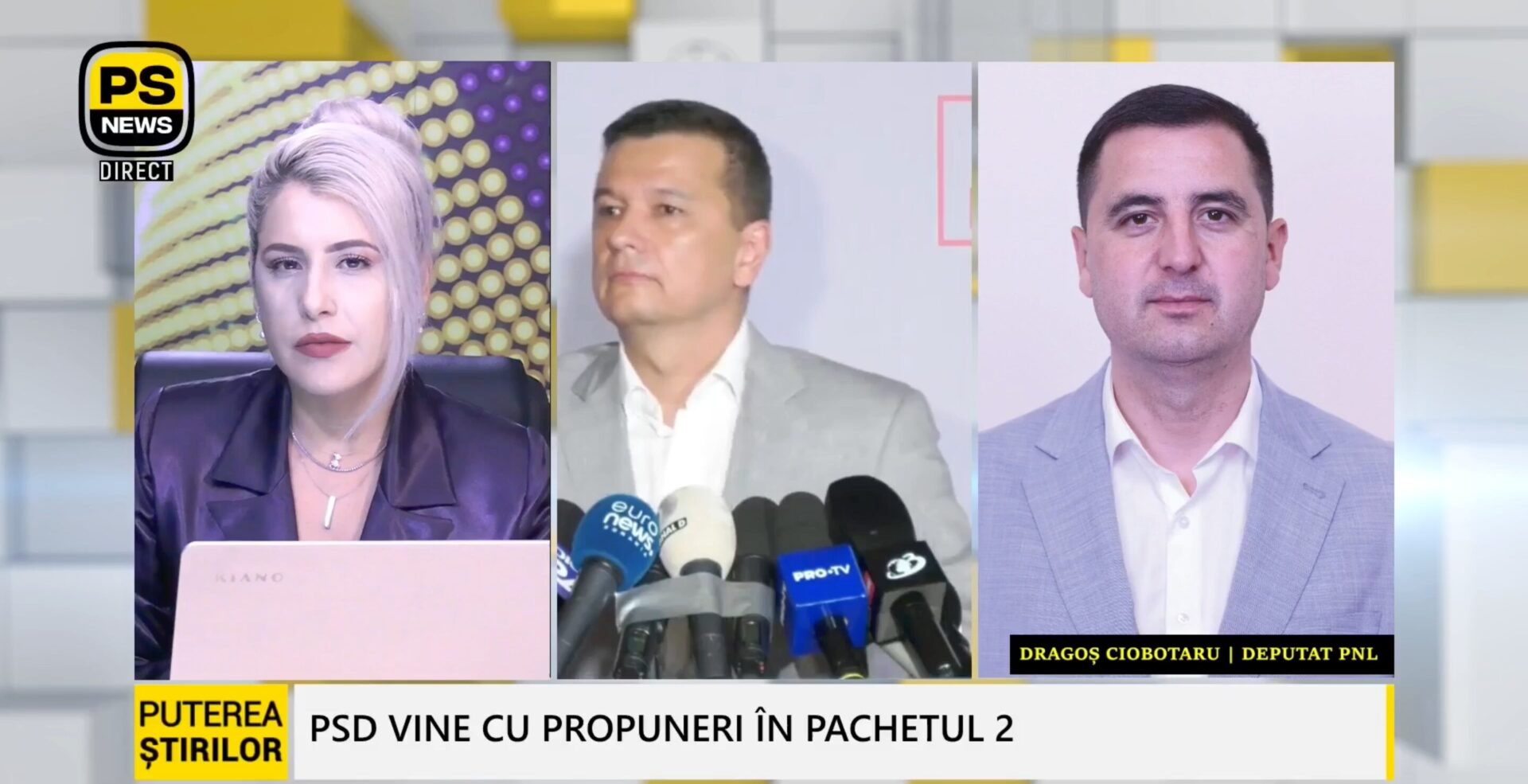 Dragoș Ciobotaru, invitat Puterea Știrilor 23.07