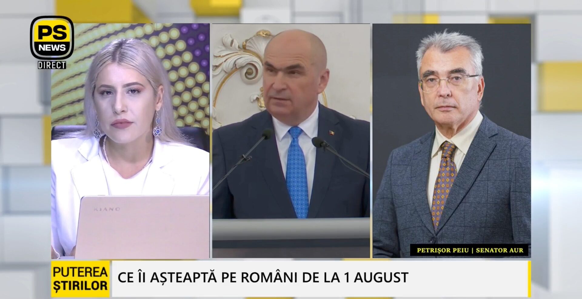 Petrișor Peiu, invitat Puterea Știrilor 22.07