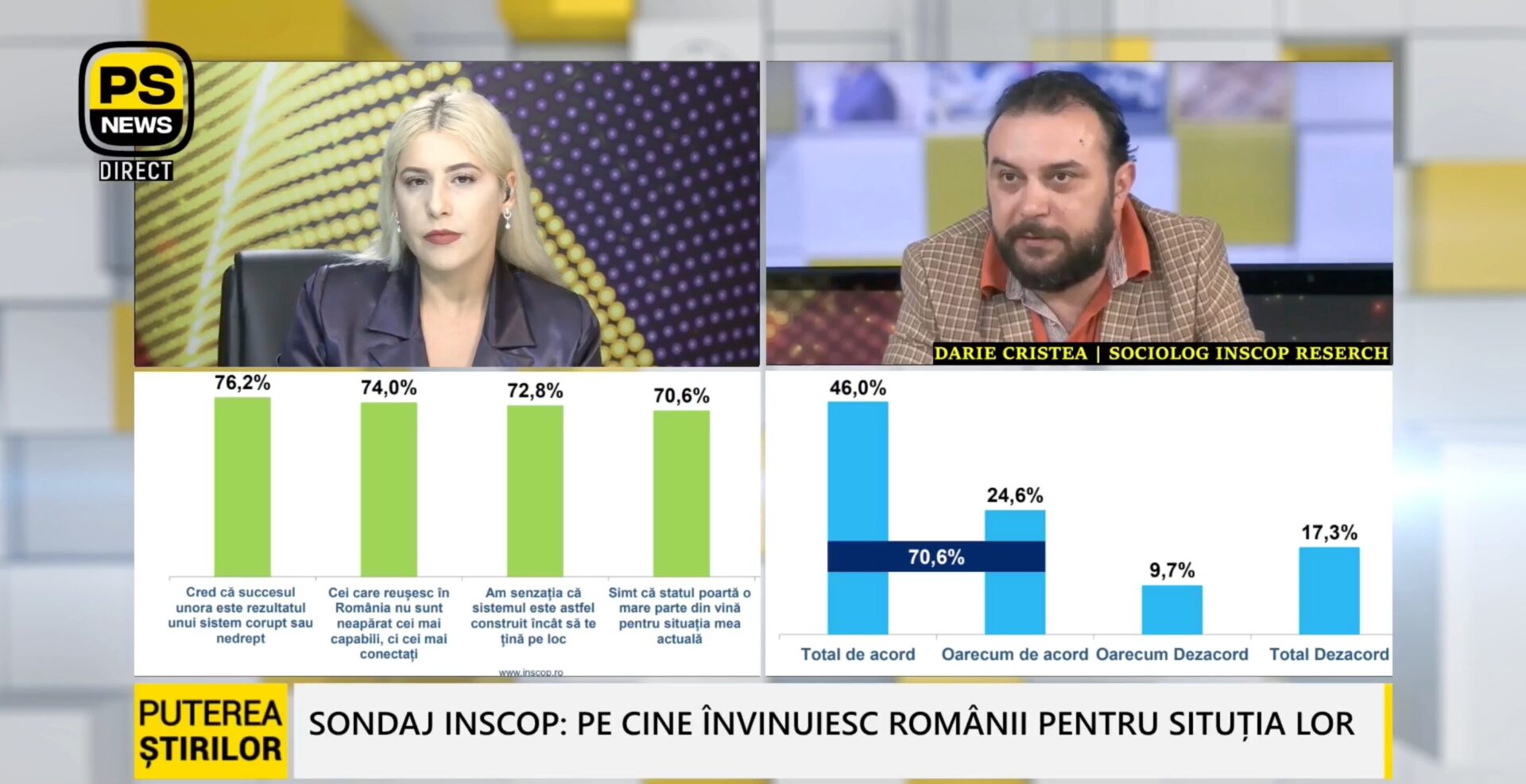 Darie Cristea, invitat Puterea Știrilor 14.07