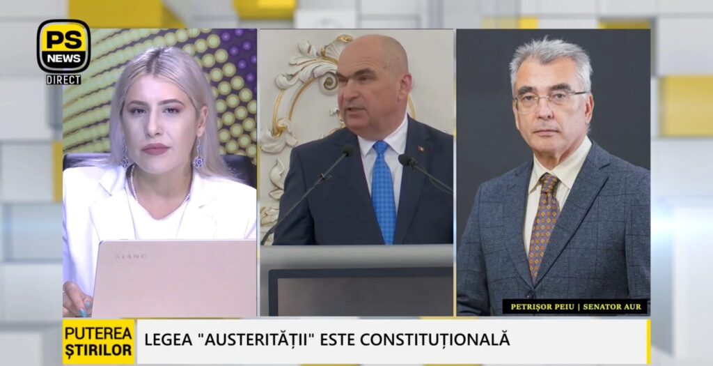 Petrișor Peiu, invitat Puterea Știrilor 22.07