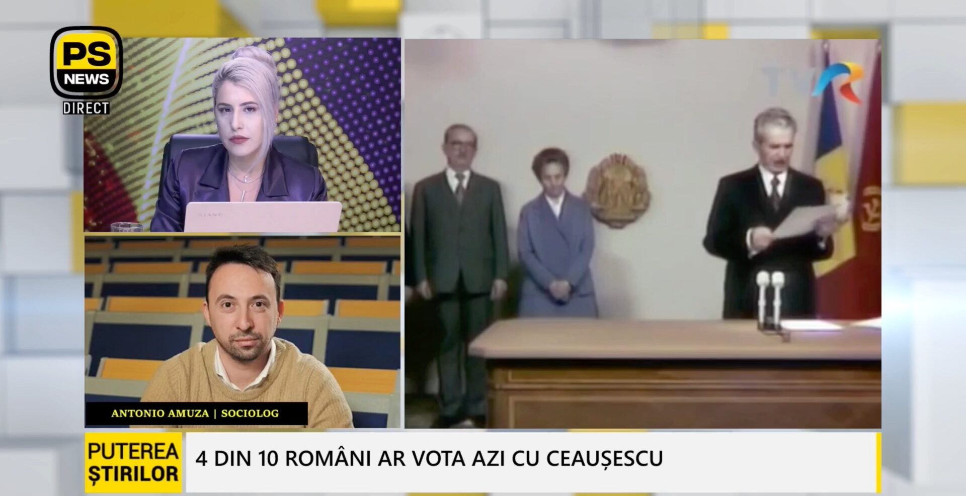 Antonio Amuza, invitat Puterea Știrilor 23.07