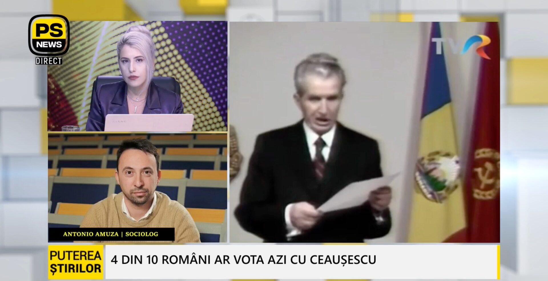 Antonio Amuza, invitat Puterea Știrilor 23.07