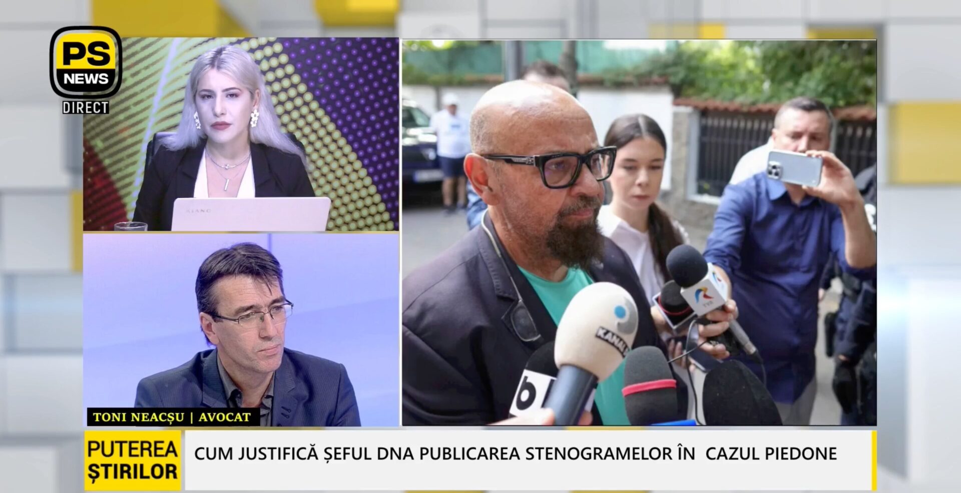 Toni Neacșu, invitat Puterea Știrilor 24.07