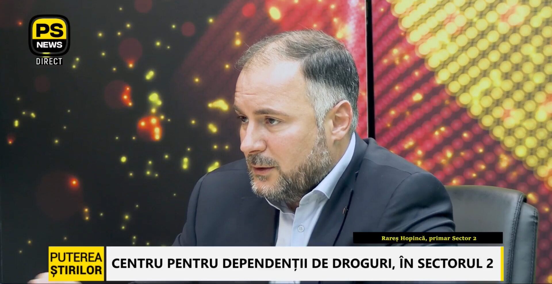 Rareș Hopincă, primarul Sectorului 2, discută la Puterea Știrilor despre proiectul centrului antidrog